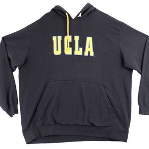NCAA UCLA Bruins Black Hoodie Sweatshirt XXXL‎ Team Edition Apparel Foot Locker